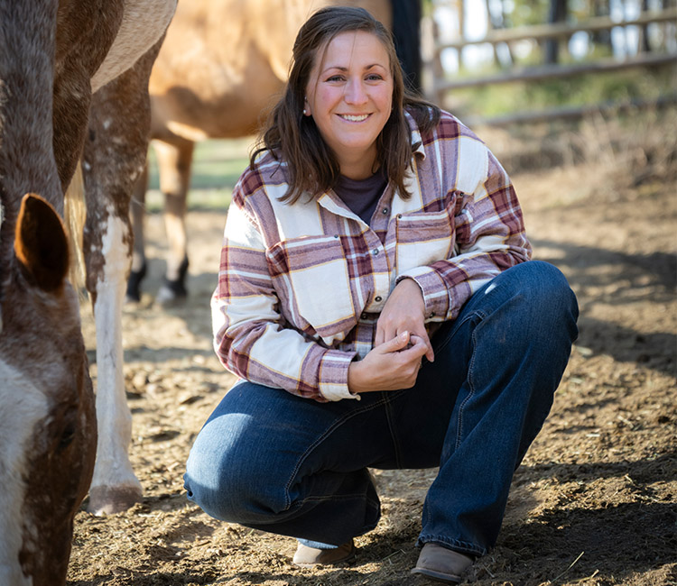 Jackie Ruffley, Program Director & PATH Certified Therapeutic Riding Instructor